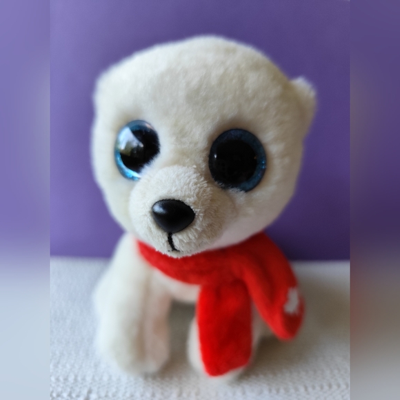 3/$30💜TY Beanie Boo Nanook Nanuq the Polar Bear Canada Exlcusive - Picture 1 of 7